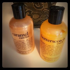 Philosophy Shampoo, Body Wash-Caramel & Butterscot